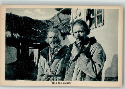 1917 Volkstypen aus Galizien Pfeife Verlag Stengel Nr. 55354