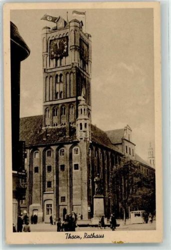 Thorn 1942 Rathaus Feldpost WK II