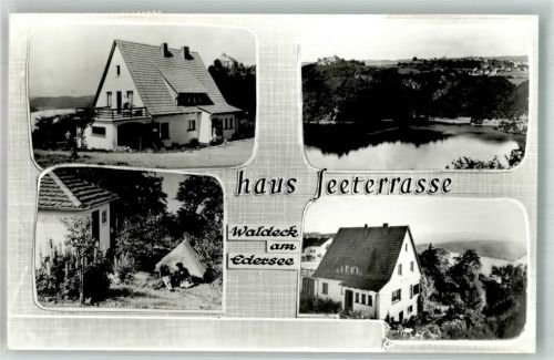 Waldeck 1970 Pension Haus Jeeterrasse