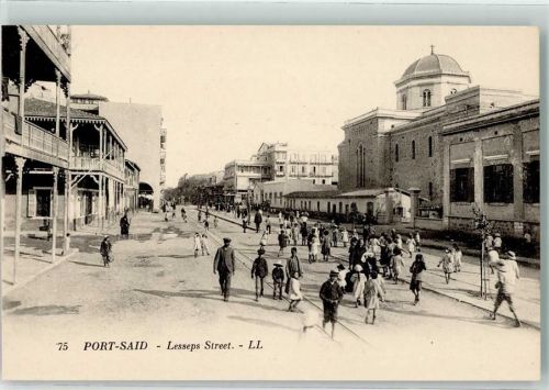 Port Said Lesseps Straße