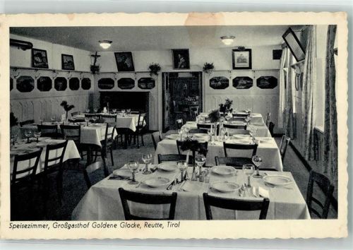 6600 Reutte - Gasthaus Goldene Glocke Speisezimmer