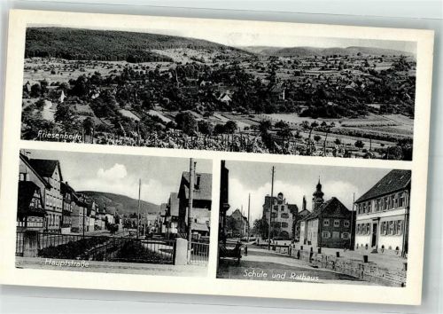 Friesenheim Rathaus Schule Hauptstrasse