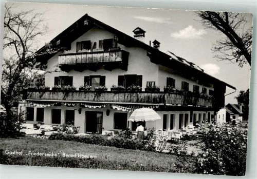 Benediktbeuern 1958 Gasthaus Friedenseiche