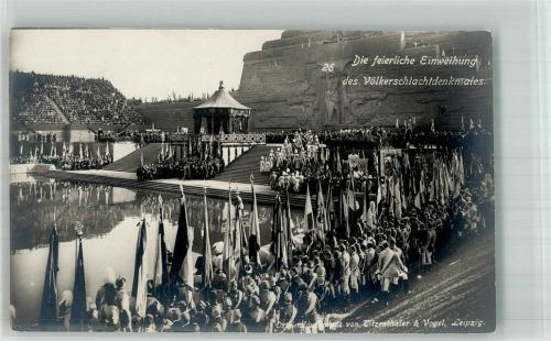 Leipzig Erinnerung Einweihung des Völkerschlachtsdenkmals 1913