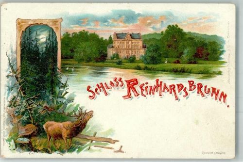 Friedrichroda Schloss Reinhardsbrunn Hirsch