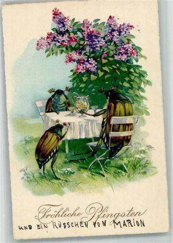 1929 vermenschlicht Pfingsten Fliederbusch Verlag EAS 1139