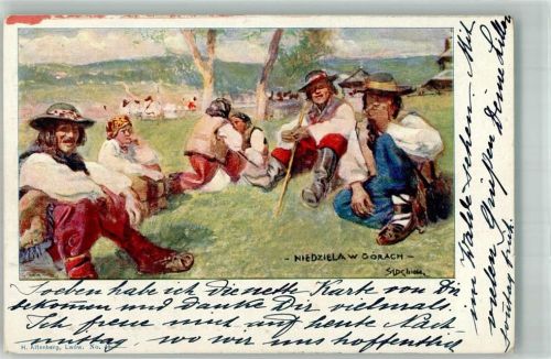 1900 Niedziela w Gorach + Adelskorrespondenz