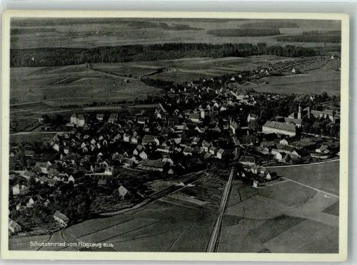 Bad Schussenried Fliegeraufnahme Bad Schussenried Kloster Schussenried