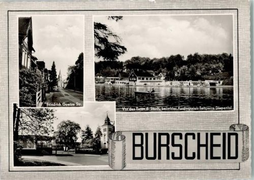 Burscheid Friedrich Goetze Straße Talsperre Diepental Goetzewerke