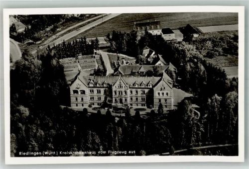 Riedlingen Fliegeraufnahme Krankenhaus