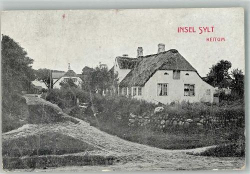 Keitum 1918 Insel Sylt Feldpost WK I