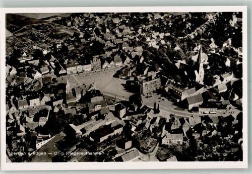 Bergen 1940 Fliegeraufnahmen Strähle
