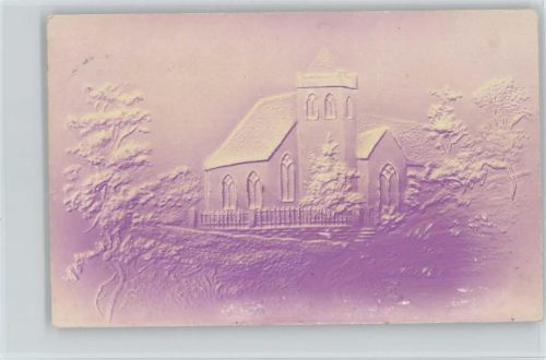 Relief Druck Kirche 1903 AK