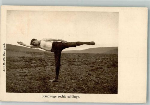 Standwage rechts seitlings