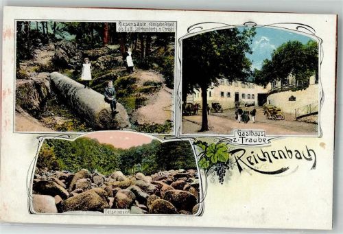 Reichenbach Gasthaus zur Traube Lithographie