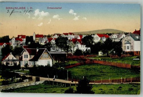 Braunlage 1910 Villenviertel