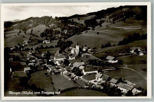 Wengen Fliegeraufnahme Feigegeben d. R.L.M.
