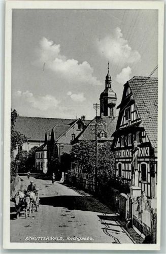77746 W7601 Schutterwald - Kirchgasse