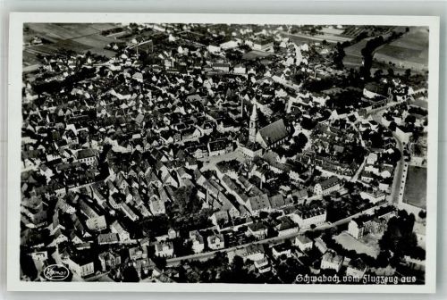 Schwabach Fliegeraufnahme
