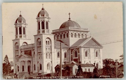 Christchurch Foto AK Timaru Kirche