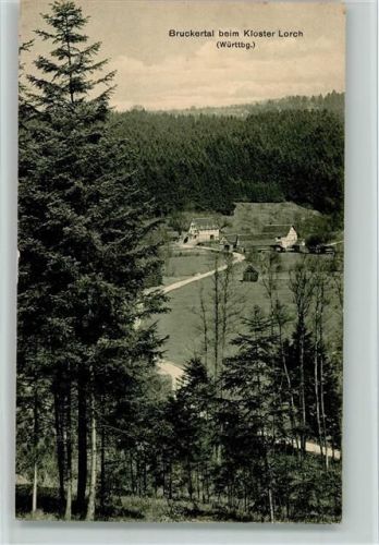 Lorch Ortsansicht Bruckertal beim Kloster