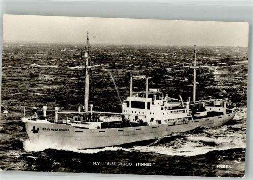 M.V. Else Hugo Stinnes 1972 Abbruch