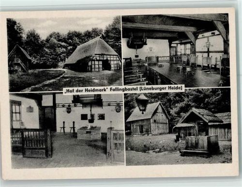 Fallingbostel Hof der Heidmark Innenaufnahmen Bauernhaus 4-Bildaufnahme