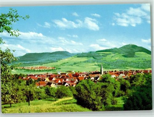 Dettingen Blick auf Dettingen unter Teck