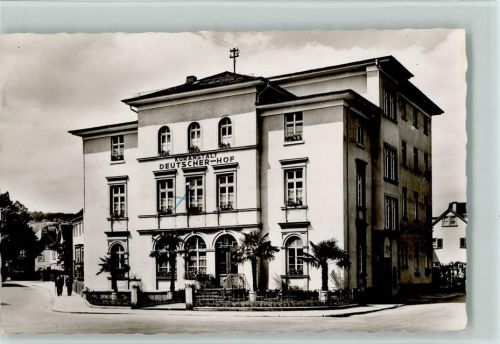Bad Mergentheim Kuranstalt Deutscher Hof
