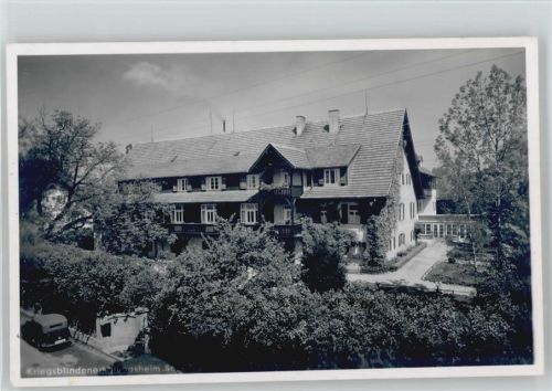 Söcking Kriegsblinden Erholungsheim Foto AK
