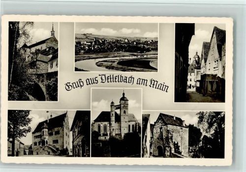 97337 W8716 Dettelbach - Ortsansicht