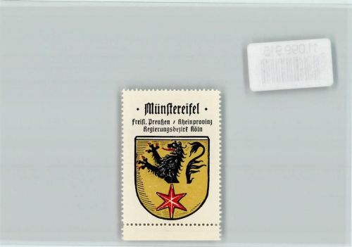 Bad Münstereifel Vignette Wappen Kaffee Hag ca 1920-1940