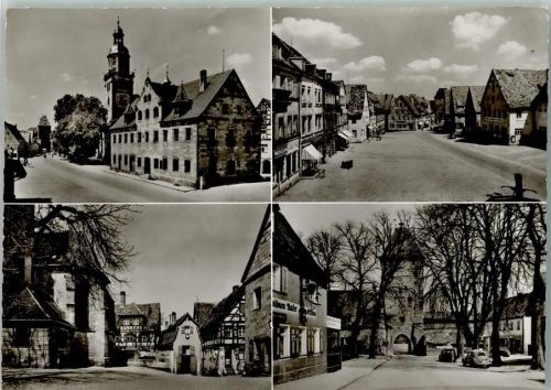 Altdorf Marktplatz Am Oberen Tor Ortsansichten 4-Bildaufnahme