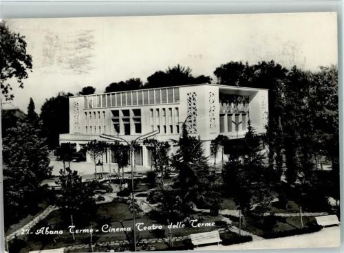 Abano Terme Bagni Cinema Teatro delle Terme 1960 AK