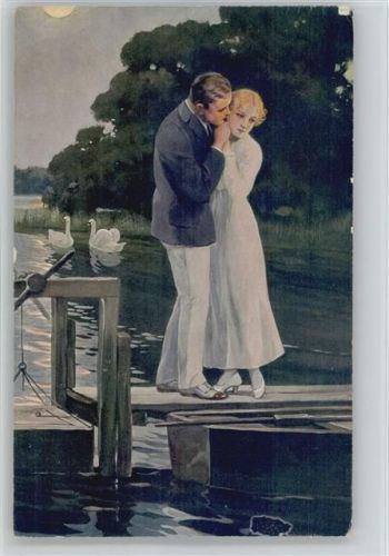 Verlag Wolff K 1100 - Geständnis - Liebe Poesie - Schwäne -