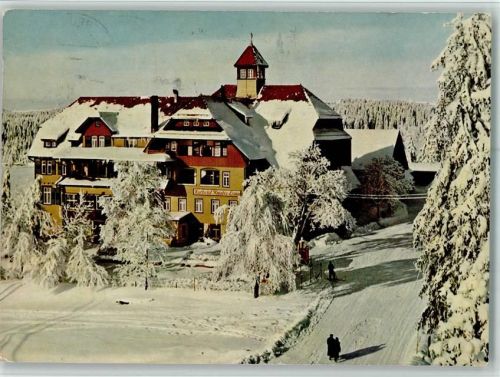 Kniebis Kurhotel Kniebis-Lamm Winteraufnahme
