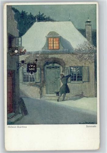 Liebes Serenade - Frau am Fenster schimpft -