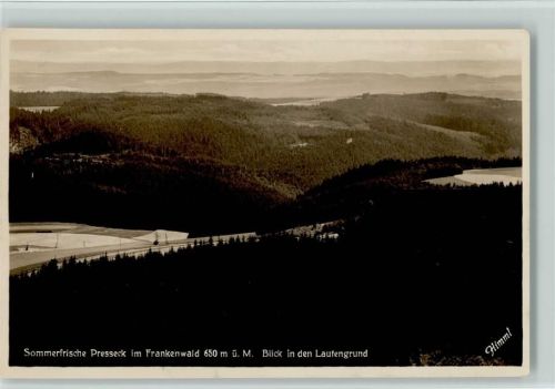 Presseck Blick in den Lautengrund