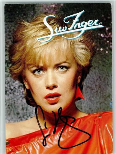 Siw Inger Original Autogramm