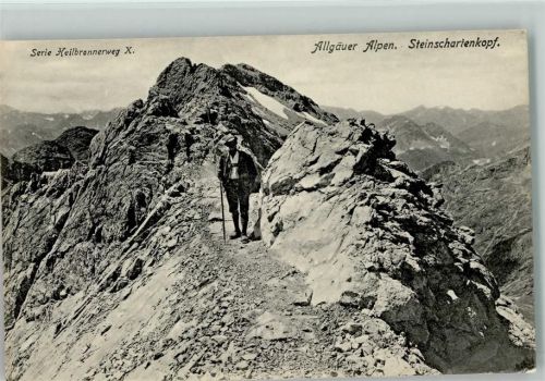 Serie Heilbronnerweg X - Allg. Alpen Steinschartenkopf