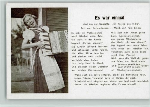 Schifferklavier - Es war einmal Musik von Paul Lincke