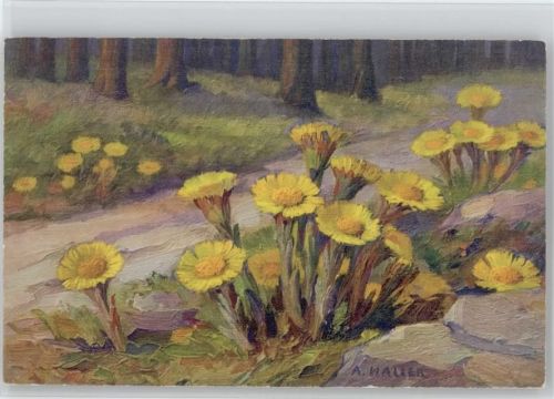Verlag Vouga & Cie Nr. 342 - Blumen - Tussilago Farfara -