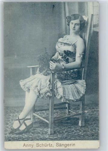1914 Anny Schürtz - Sängerin