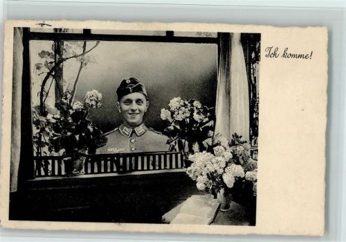 1937 Soldatgenbild - Ich komme - Verlag Hansmann 70399