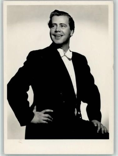 Rudolf Rock Operettentenor Foto AK
