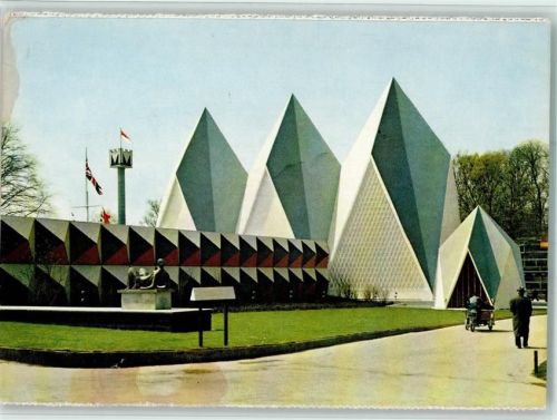 Nr. 9316 Egicarte - Exposition 1958 - Pavillon Great Britain AK