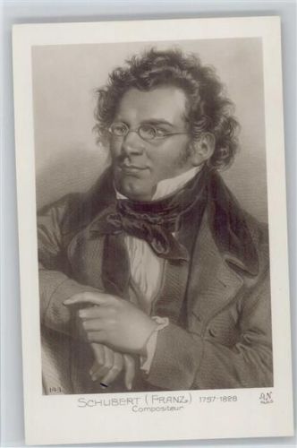 A, Noyer Nr. 143 Foto AK Porträt Schubert, F.