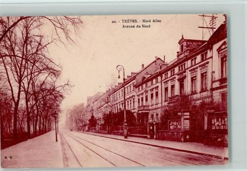Trier Nord Allee Avenue deu Nord