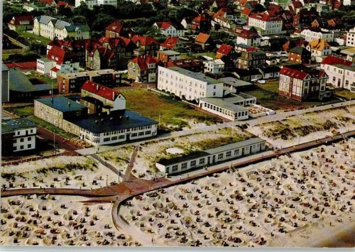 Wangerooge Luftaufnahme Strandhotel Germania