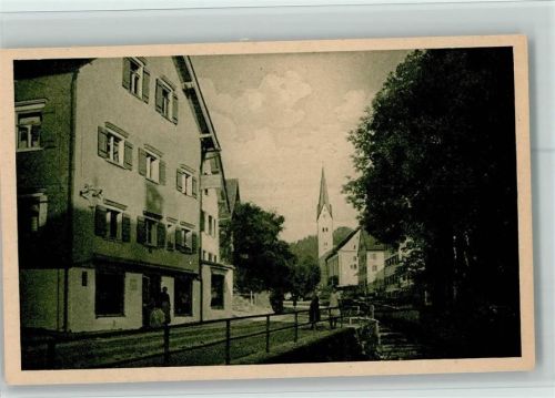 Weiler Hausbach Motiv AK Gute Erhaltung